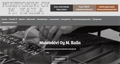 Desktop Screenshot of muistokivikaila.fi